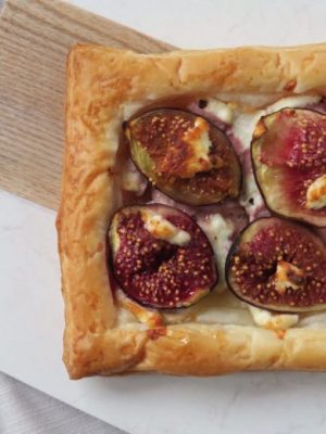 Fig and Goats Cheese&nbsp;Tart